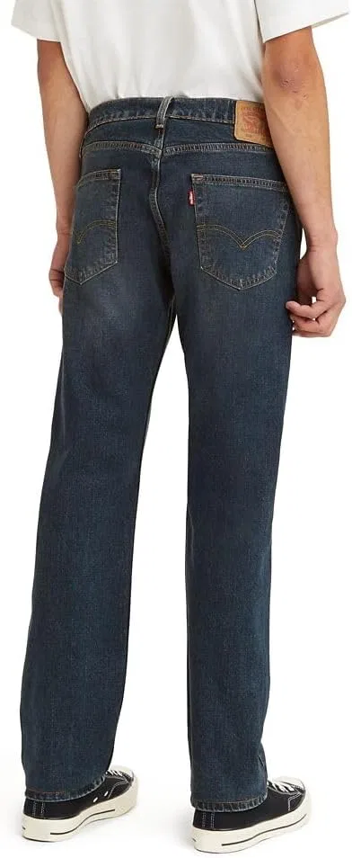 картинка Мужские джинсы Levi's 505 Regular Fit, Dark Stonewash от магазина Одежда+