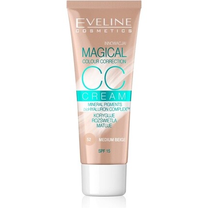 картинка Magical CC Cream 52 Средний Бежевый, Eveline Cosmetics от магазина Одежда+