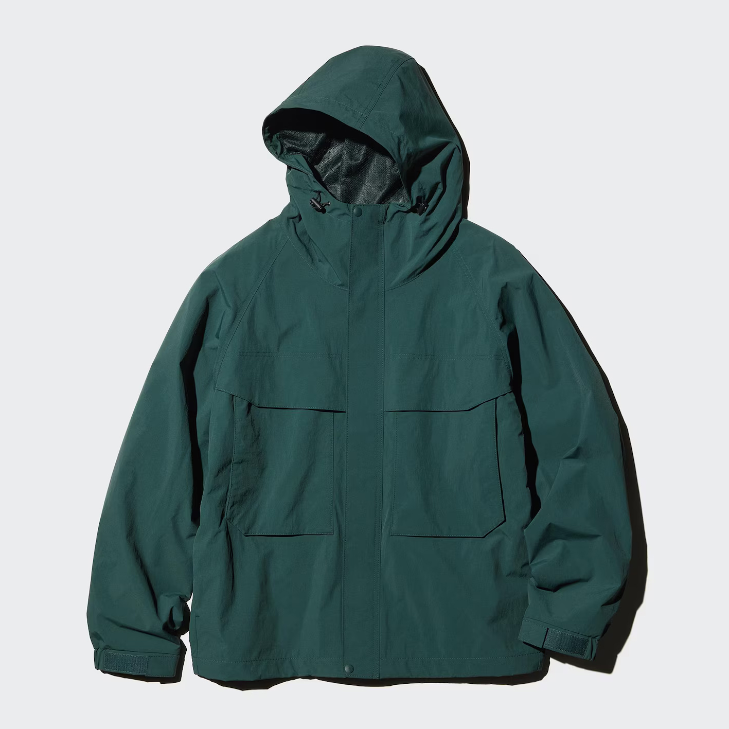 картинка Ветровка Uniqlo Unisex, 58 темно-зеленый от магазина Одежда+