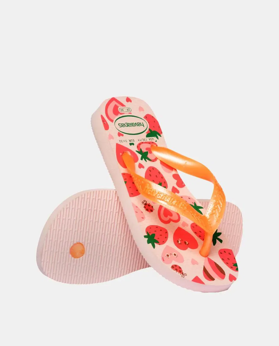 картинка Детские шлепанцы для мальчиков с принтом Havaianas, Rosa от магазина Одежда+