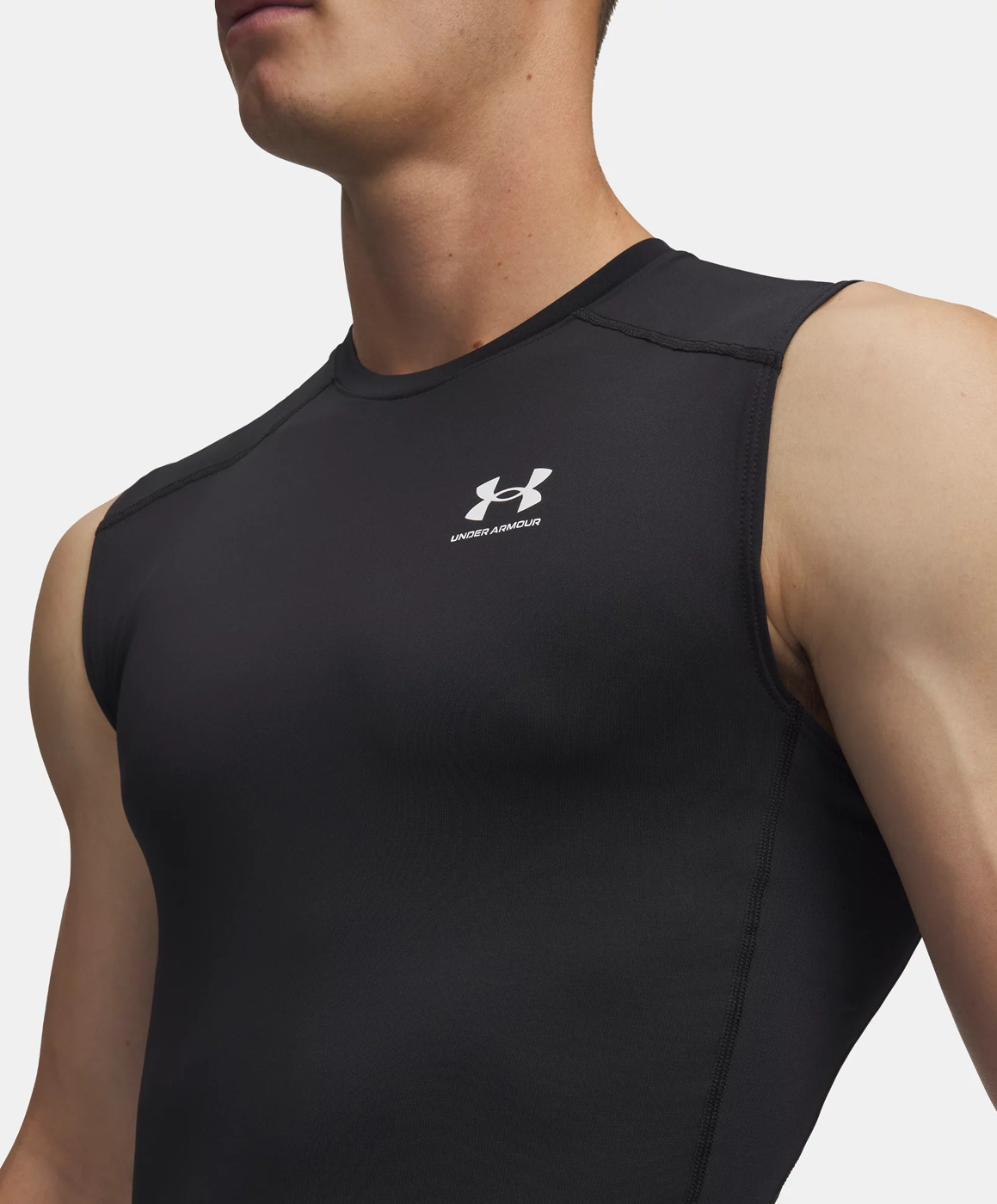 картинка Майка Under Armour HeatGear Compression, черный от магазина Одежда+