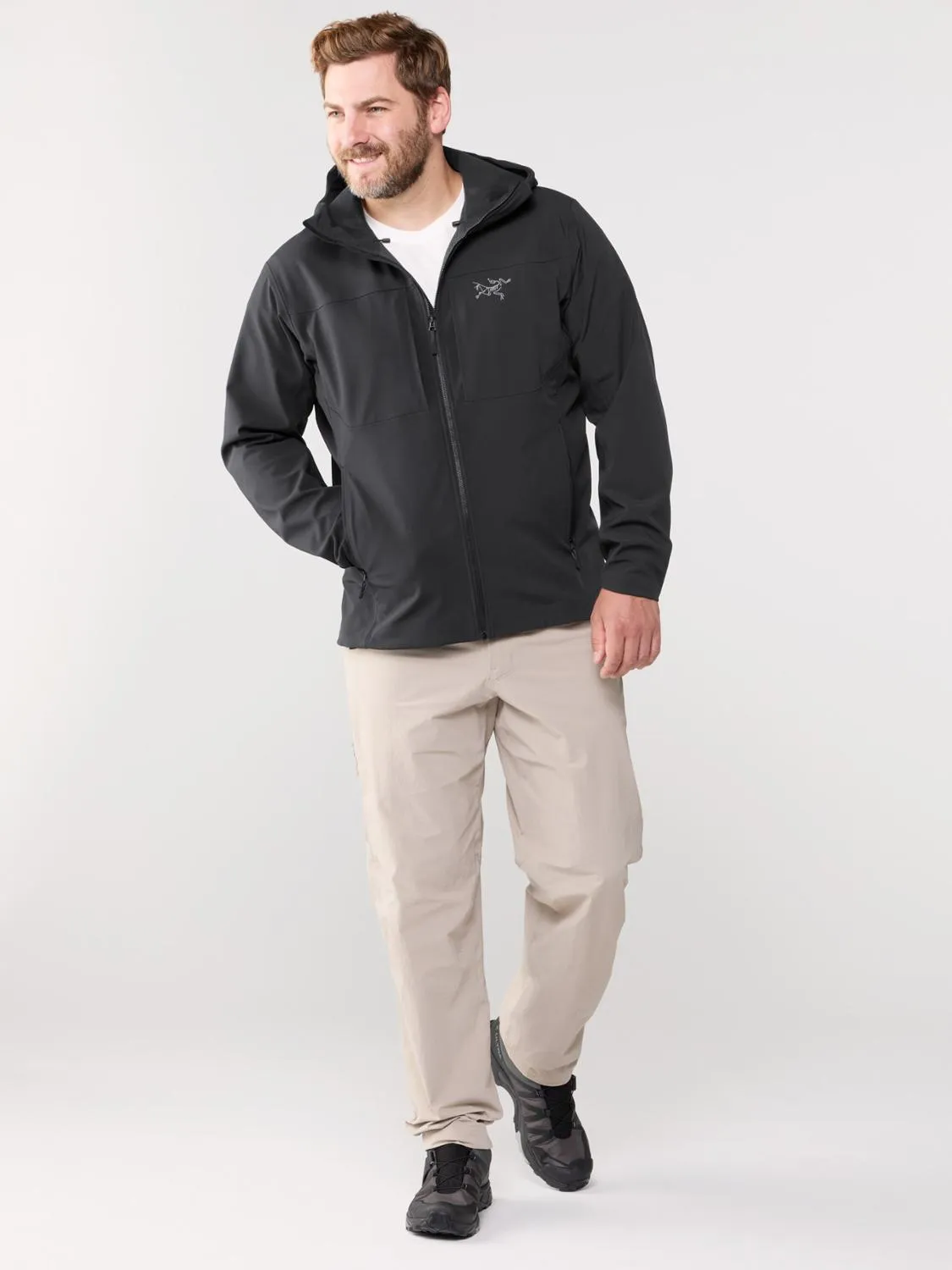 картинка Худи Gamma MX мужское Arc'teryx, Black от магазина Одежда+