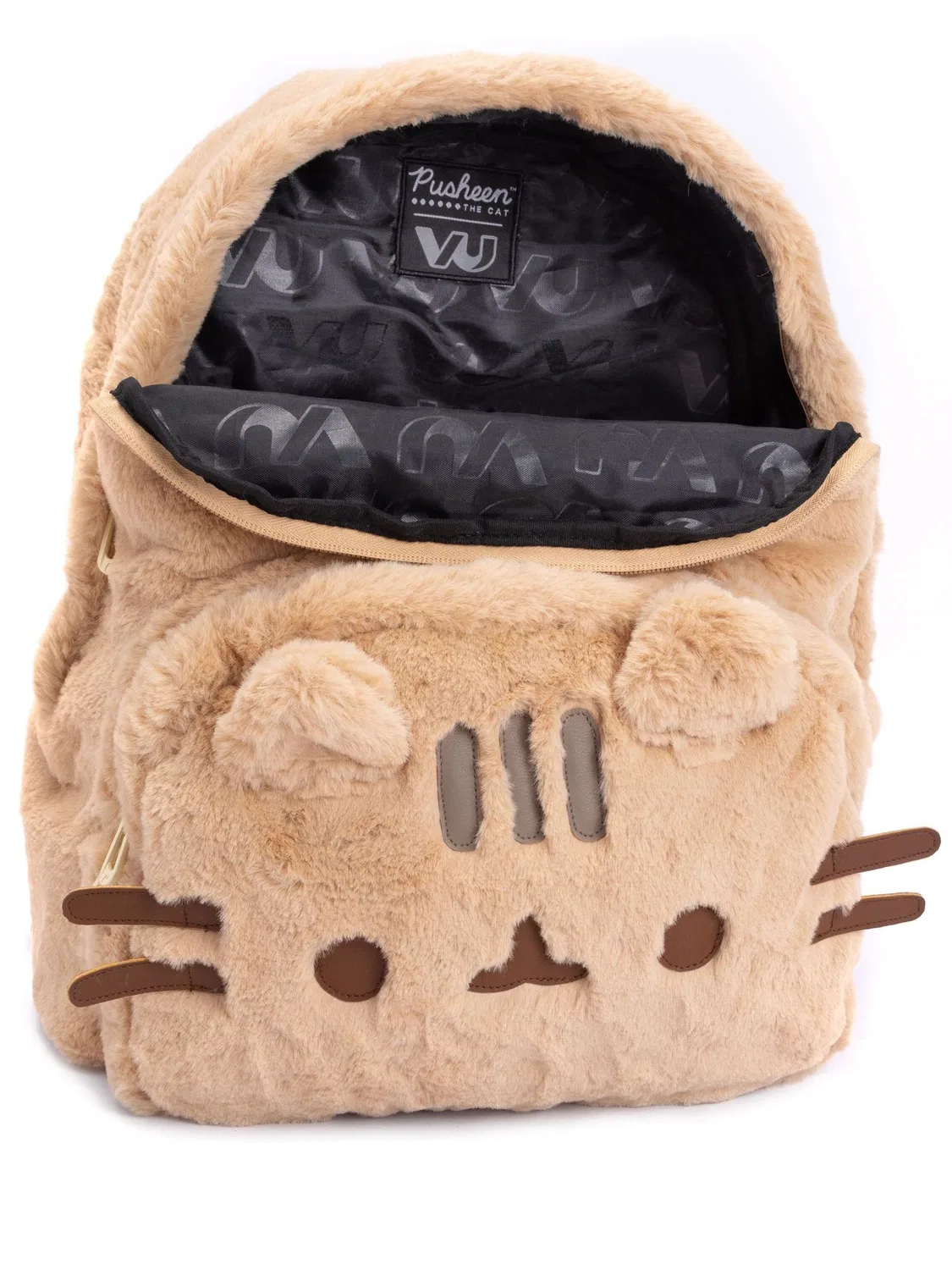 картинка Рюкзак плюшевый Pusheen Vanilla Underground, кремовый от магазина Одежда+
