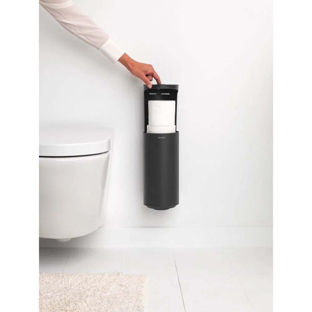 картинка Держатель для туалетной бумаги Brabantia, Black от магазина Одежда+