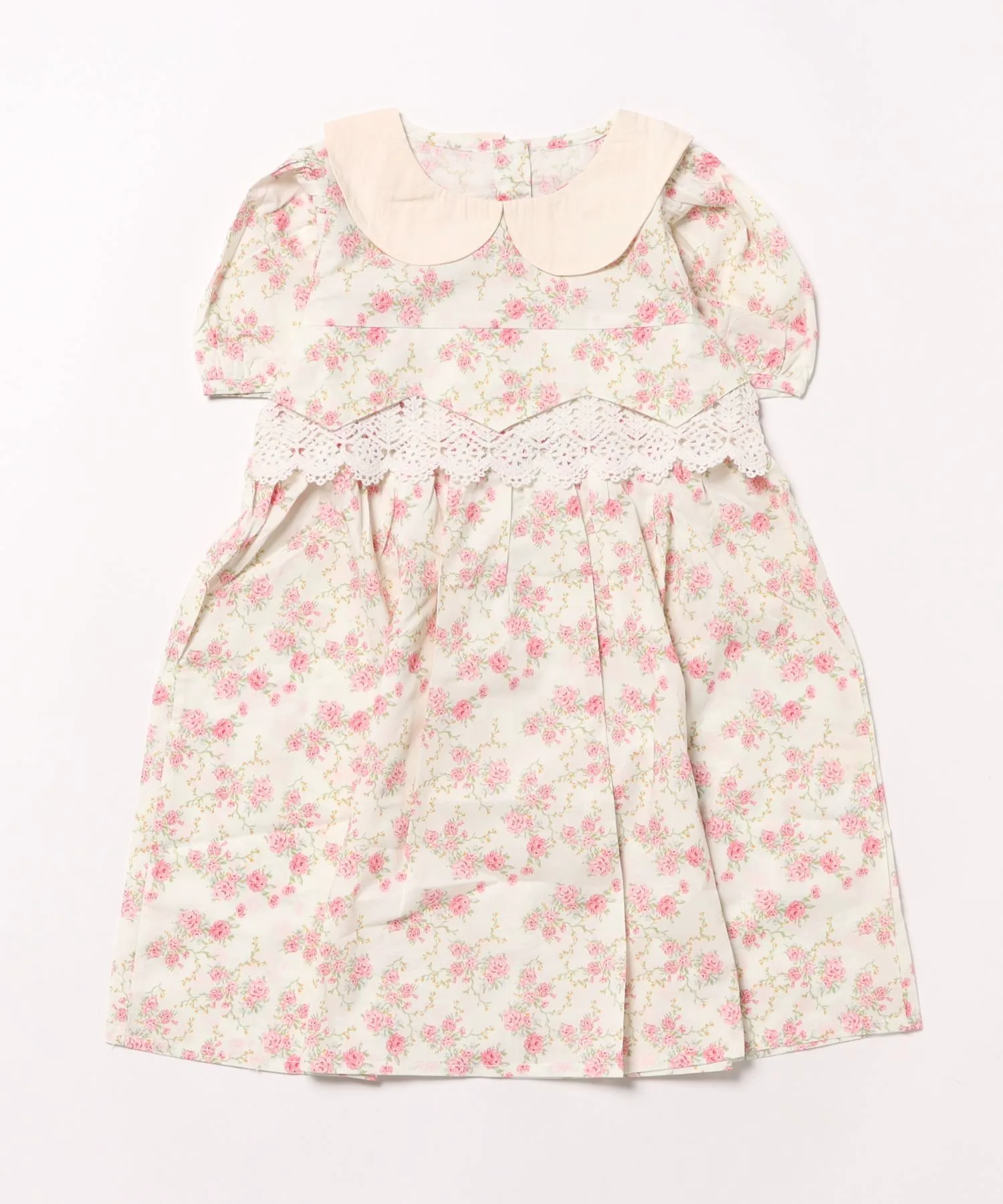 картинка Платье с цветочным принтом Aimoha Kids, pink от магазина Одежда+