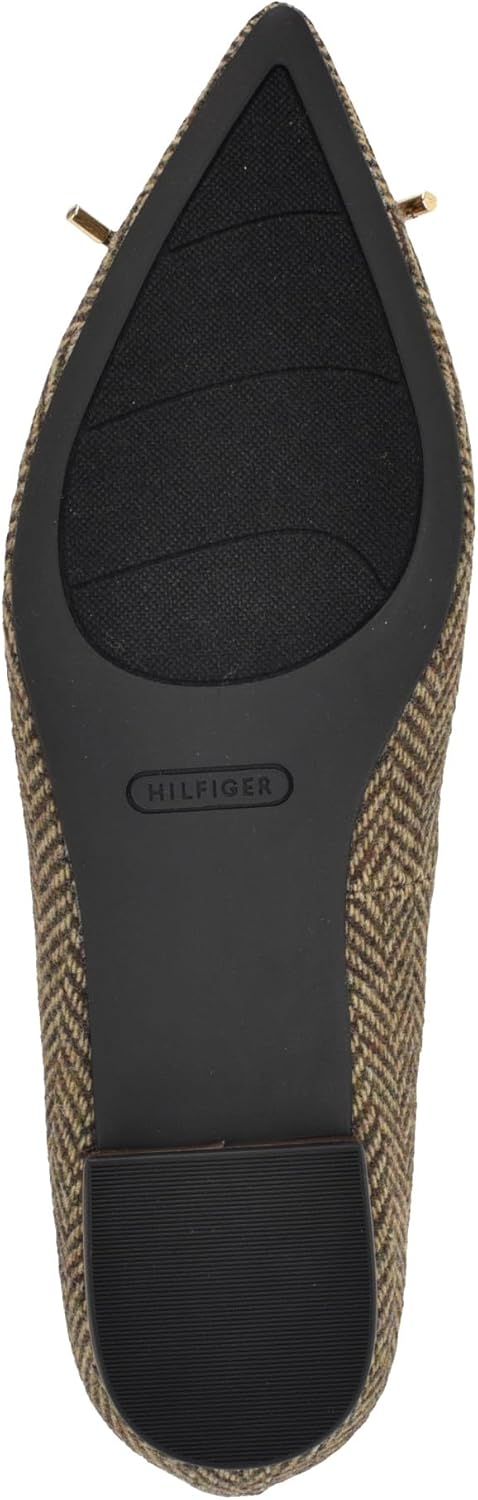 картинка Женские балетки Tommy Hilfiger Kimio, Medium Natural Multi 101 от магазина Одежда+