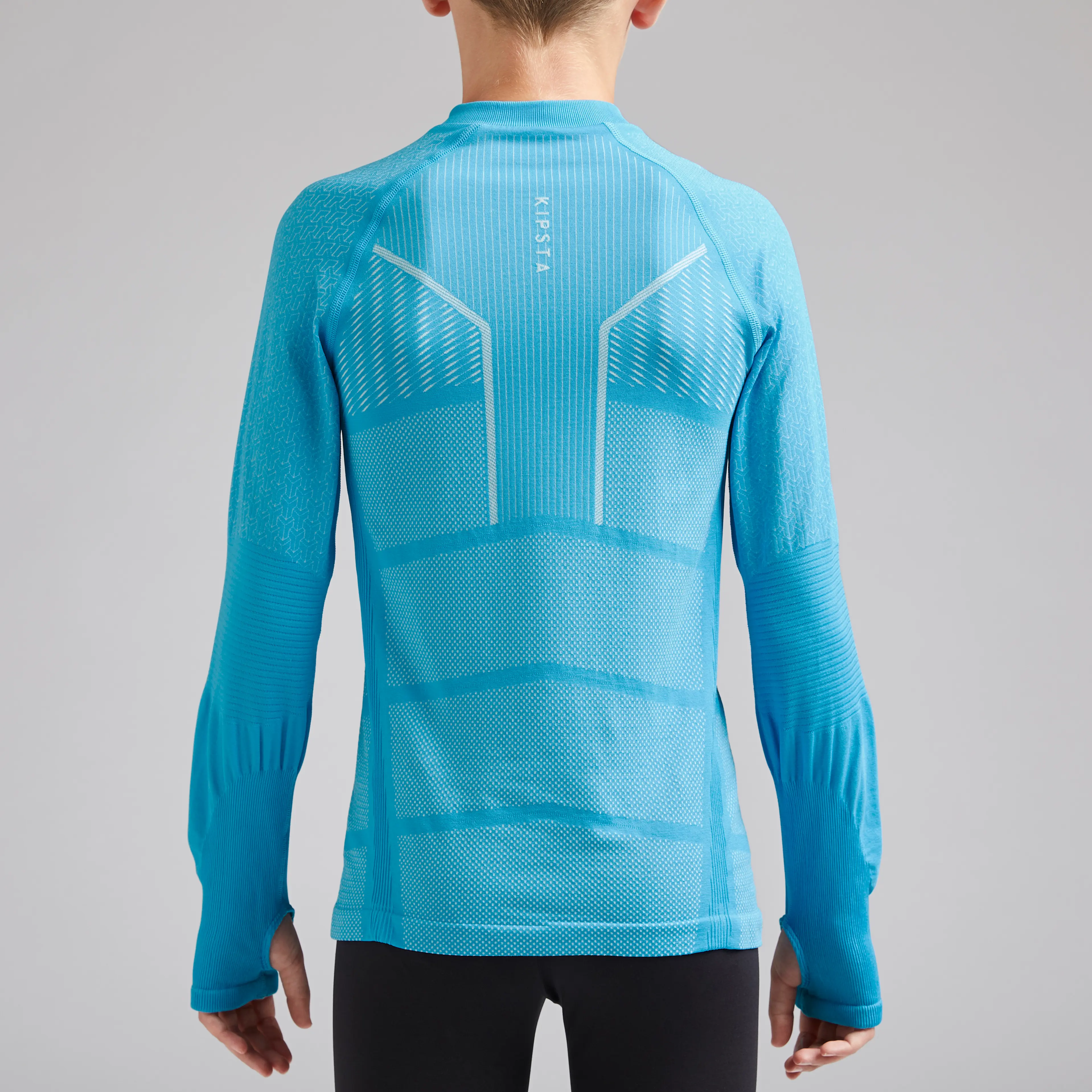 картинка Детская футбольная футболка с длинными рукавами Keepdry 500 Kipsta от магазина Одежда+