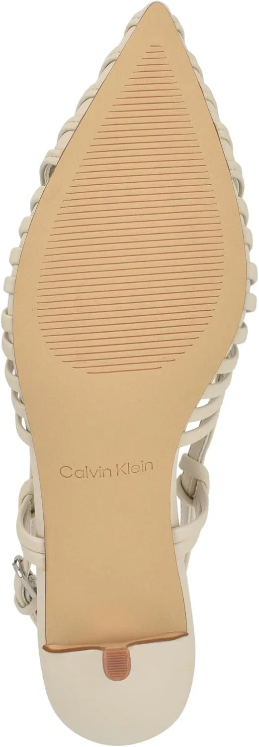 картинка Туфли Calvin Klein, цвет слоновая кость от магазина Одежда+