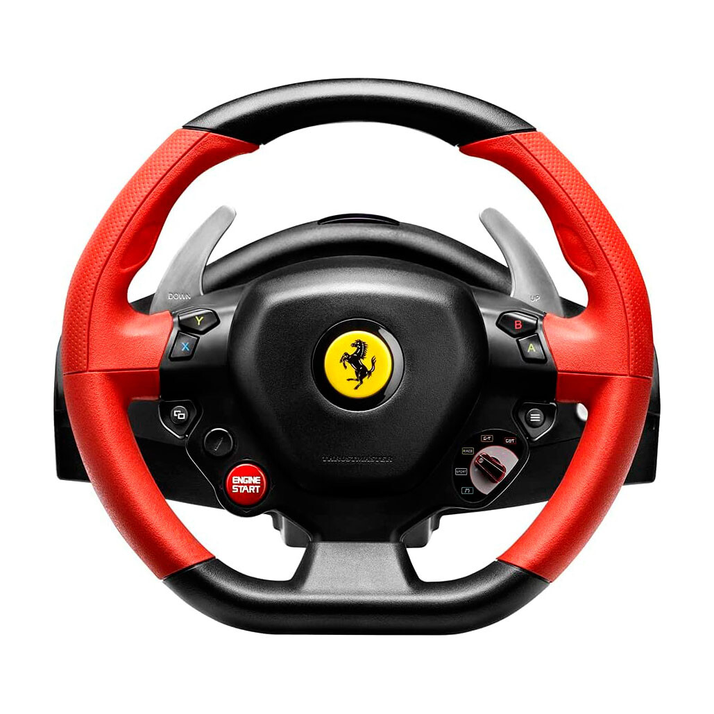 картинка Руль Thrustmaster Ferrari 458 Spider Racing Wheel, черный/красный от магазина Одежда+