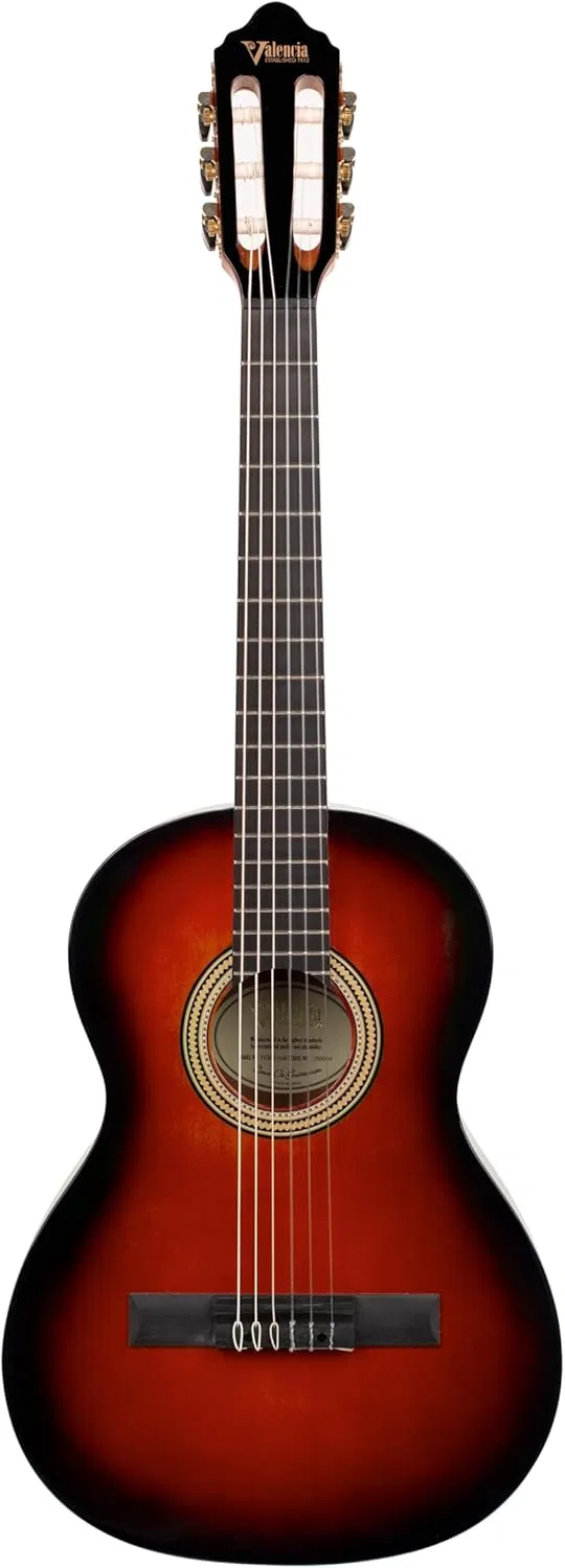 картинка Классическая гитара Valencia, 3/4, Classic Sunburst от магазина Одежда+