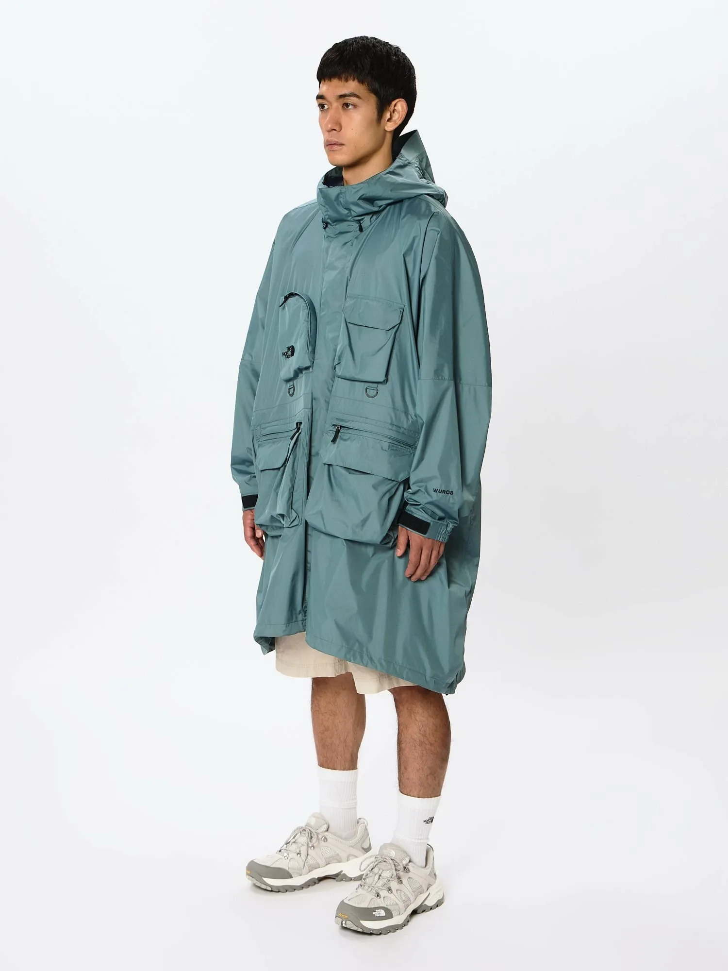 картинка Прочный пончо Woollsfield (унисекс) The North Face, black от магазина Одежда+