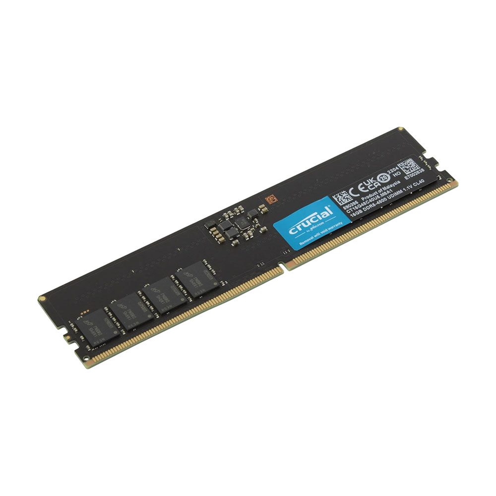 картинка Модуль памяти Crucial CT16G48C40U5 DDR5 - 16ГБ 4800 МГц, DIMM от магазина Одежда+