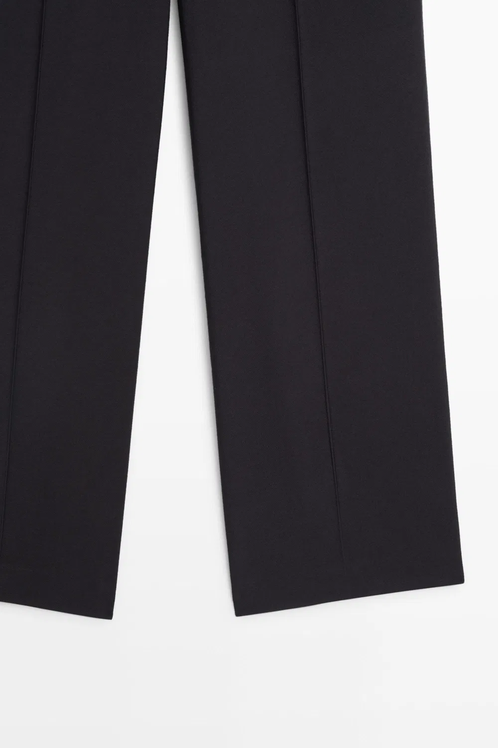 картинка Брюки Massimo Dutti Flowing Straight-Leg , темно-синий от магазина Одежда+