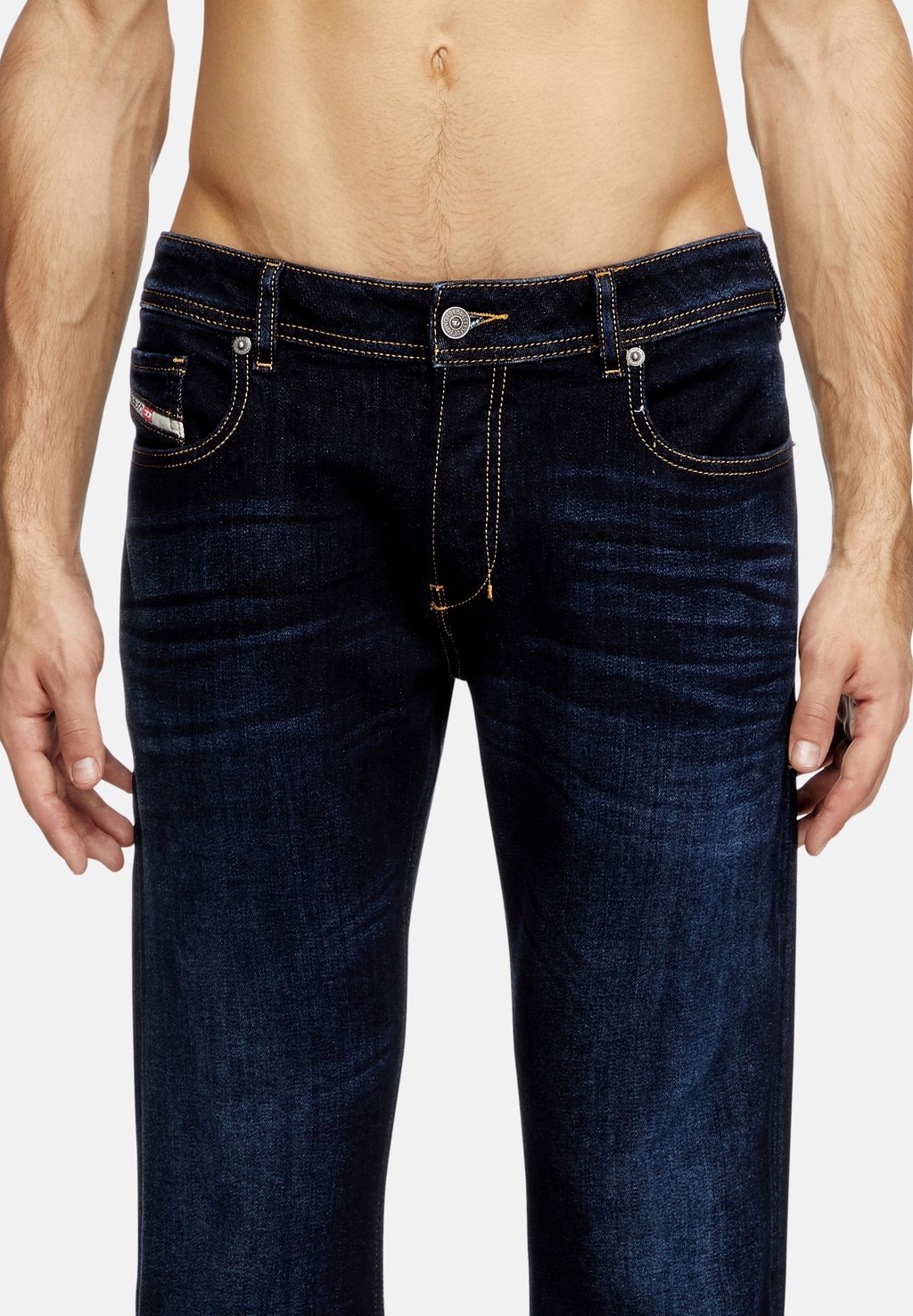 картинка Женские джинсы Diesel Bootcut, темно-синий деним от магазина Одежда+