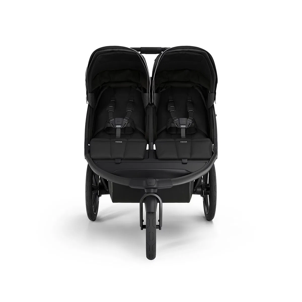 картинка Детская коляска-вездеход двойная Thule, черный от магазина Одежда+